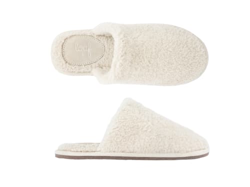 Shearins Slipper Size 10 Natural