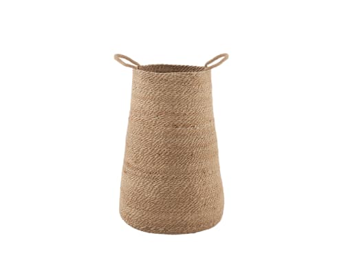 Weavins Jute Laundry Basket - Medium - Natural