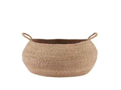 Weavins Jute Storage Basket in Natural