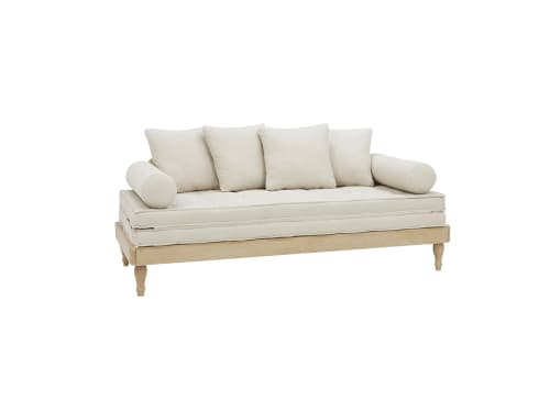 Parley Daybed in Whitewashed Oak