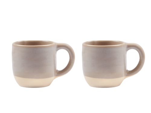 Wobblins Espresso Mug in Rolled Oats