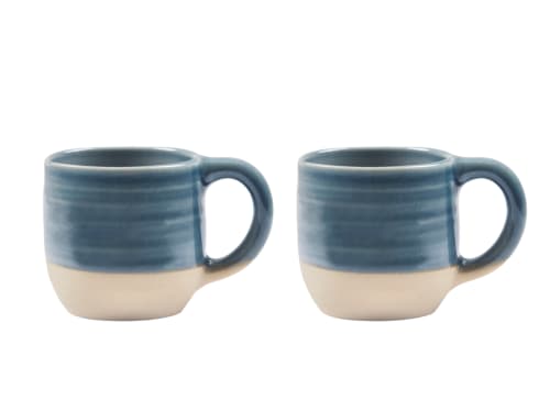 Wobblins Espresso Mug in Blueberry Smudge