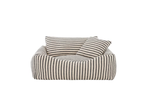 Woofins Small Dog Bed in Stripe