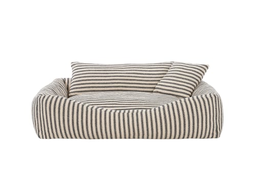 Woofins Medium Dog Bed in Stripe