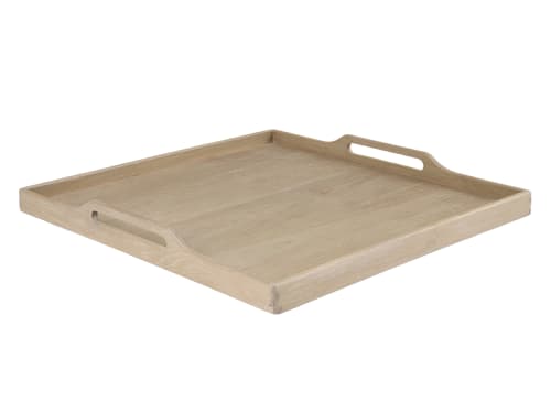 Traykins - Square - Whitewashed Oak