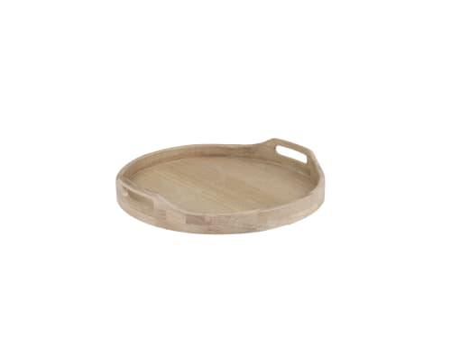 Traykins - Round - Whitewashed Oak