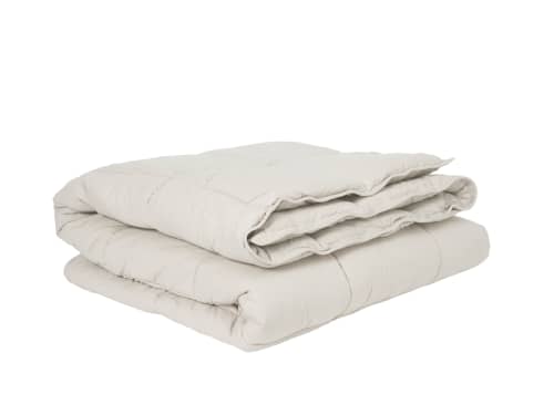 Coverless Quilt in Vintage Stone