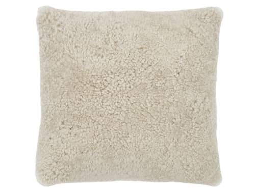 60x60 Shearer Scatter Cushion in Natural Shearer