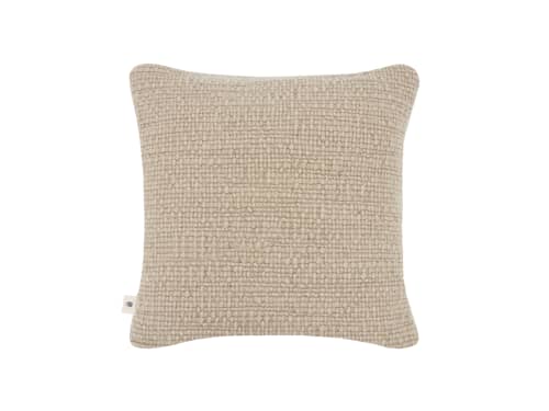 Knitty Wool Cushion 43 x 43 cm in Taupe