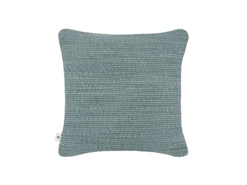 Knitty Wool Cushion 43 x 43 cm in Pale Blue