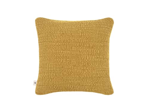 Knitty Wool Cushion 43 x 43 cm in Ochre