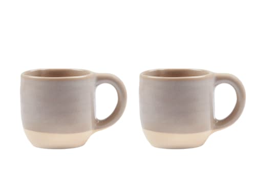 Wobblins Espresso Mug in Rolled Oats