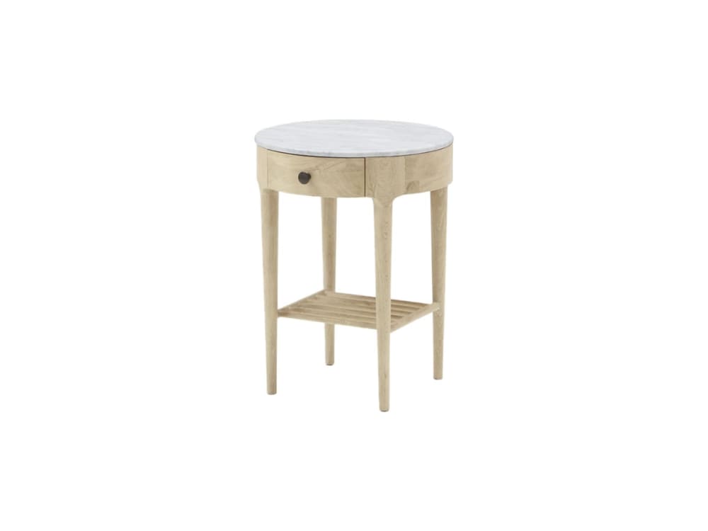 Marmo Side Table Marble Top Side Table Loaf