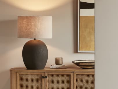 Slatey Table Lamp