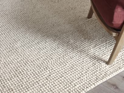 Cobbly Wool Rug in Oat
