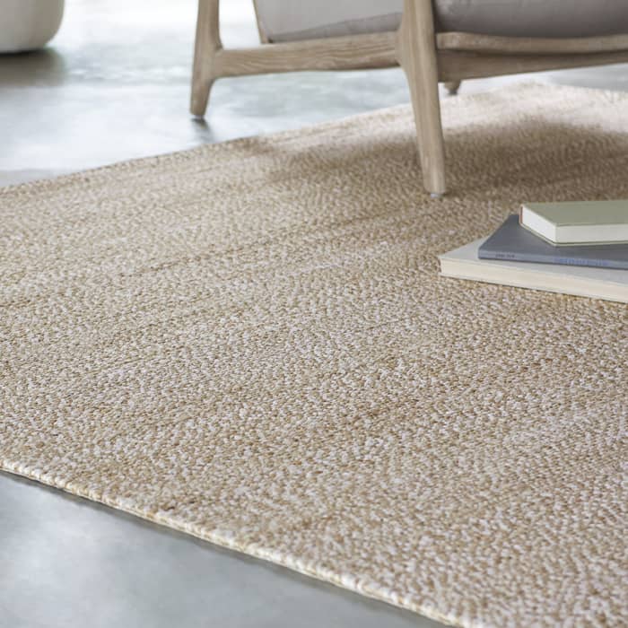 Speckly Jute Rug - 170cm x 240cm - Natural