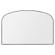 Wide Real Deal Arch Mirror in Blackened Bronze