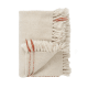 Slubby Knit Blanket in Burnt Orange