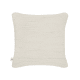 Knitty Wool Cushion 43 x 43 cm in Chalk