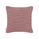Knitty Wool Cushion 43 x 43 cm in Pink