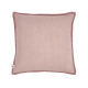Bordy Edge Linen Cushion 43 x 43 cm in Light Pink