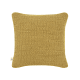 Knitty Wool Cushion 43 x 43 cm in Ochre