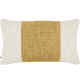 Knitty Stripe Wool Cushion - 40x66 - Butterscotch