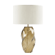 Swirl Table Lamp in Smoke Glass