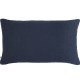 Motley Cotton Cushion in Dark Blue
