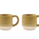 Wobblins Espresso Mug in Saffron Stain