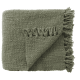 Wefty Wool Blanket 170 x 180 cm in Green