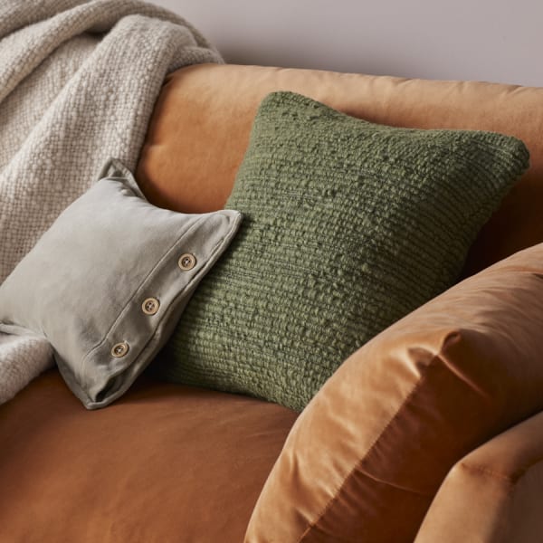 Pile on the cushions