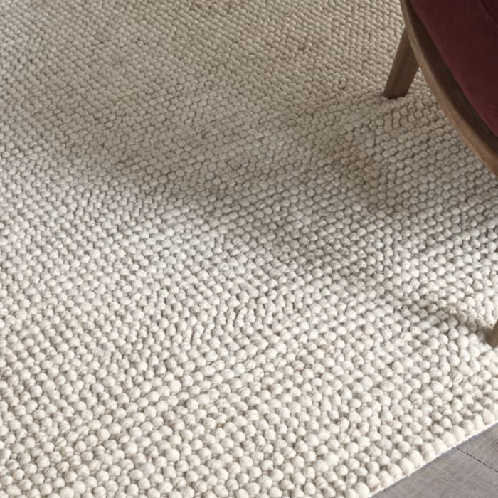 Cobbly Wool Rug - 140cm x 200cm - Oat