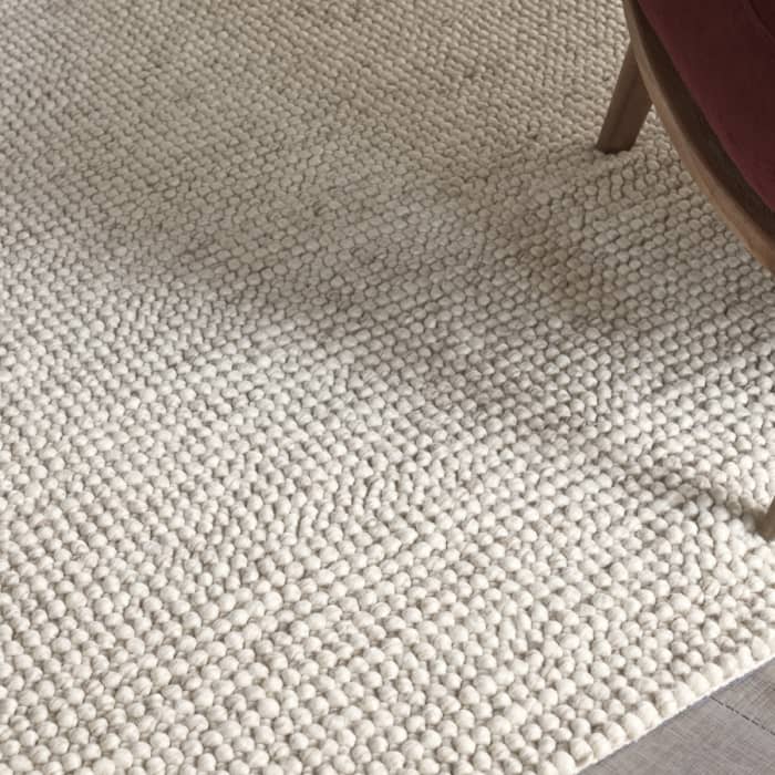 Cobbly Wool Rug - 140cm x 200cm - Oat