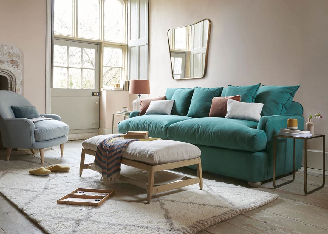 Slingshot Coffee Table Footstool & Coffee Table Loaf