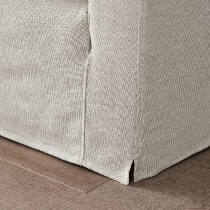 Bruges Corner Sofa in Egg Box Beige Linen