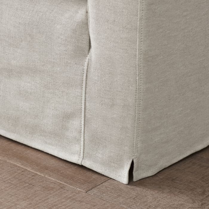 Bruges Corner Sofa in Egg Box Beige Linen