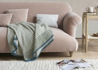 Easy Knit Blanket in Sage