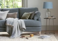Easy Knit Blanket in Cosy Grey