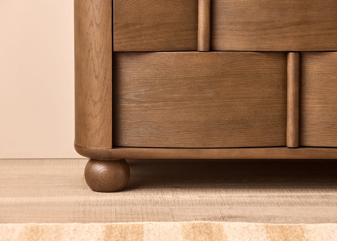 Looper Heavyweight Drawers in Dark Oak