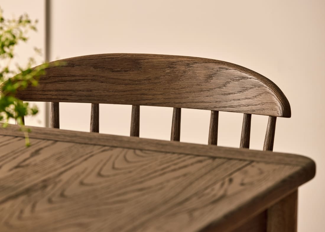 Drummer Kitchen Char in Dark Oak