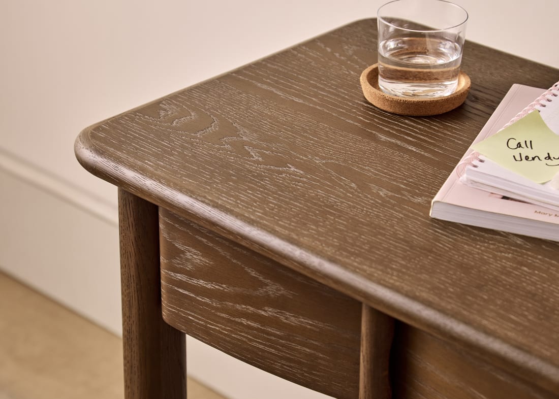 Looper Tasker Table in Dark Oak