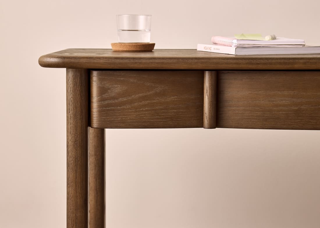 Looper Tasker Table in Dark Oak
