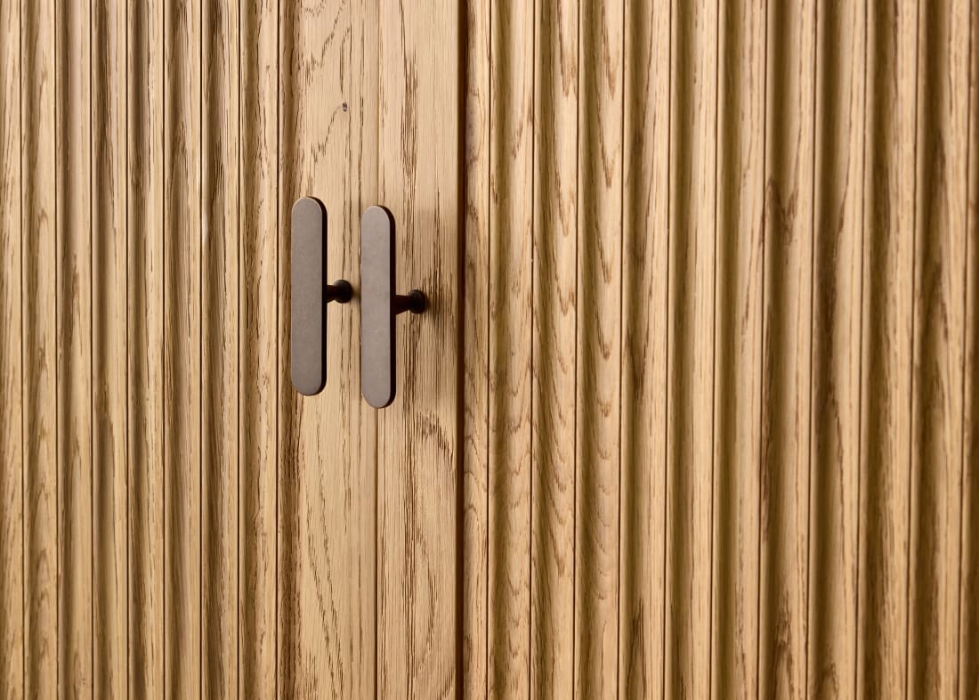 Keeper Legsie Cupboard in Light Oak