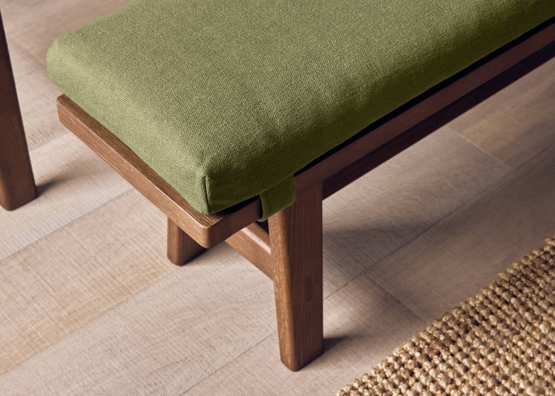 BUDGE BENCH DARK OAK 5