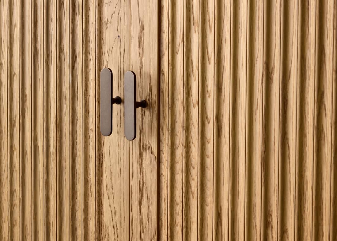 Keeper Legsie Cupboard in Light Oak
