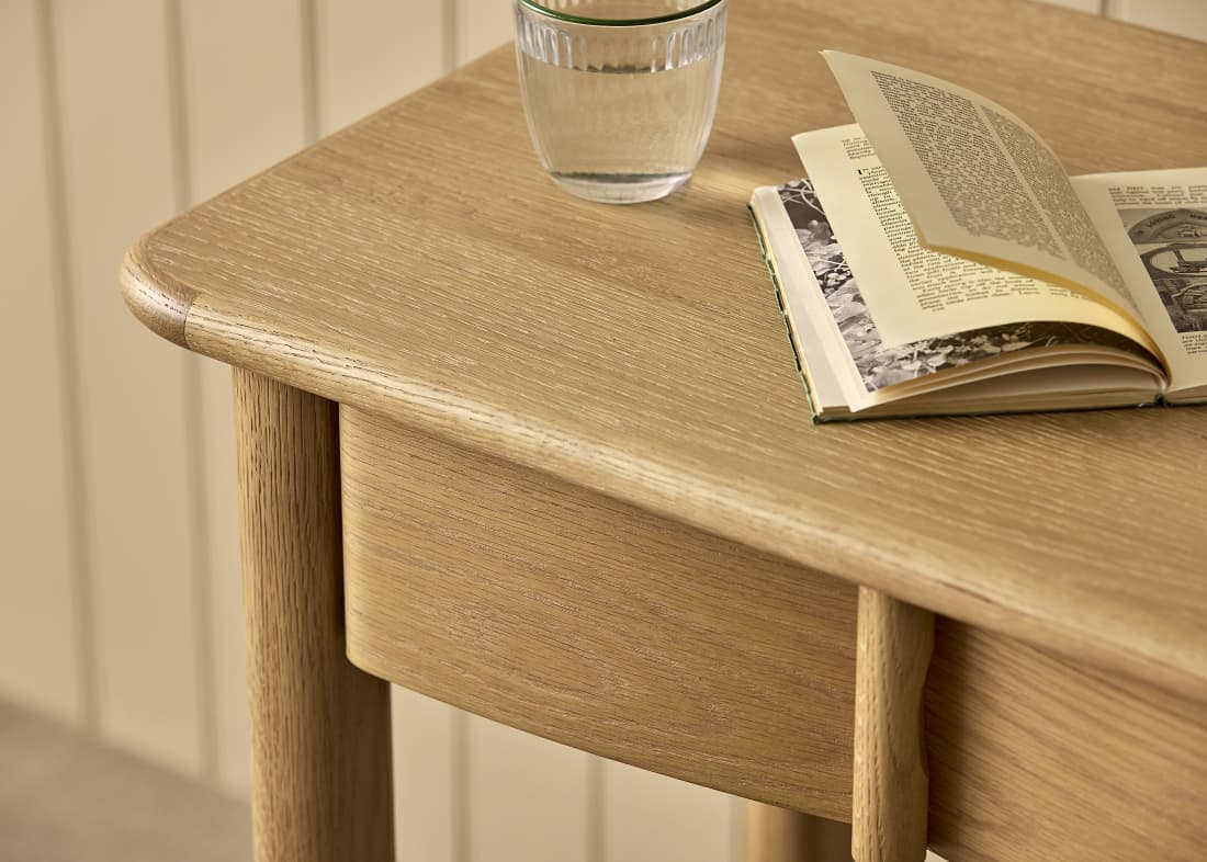 Looper Tasker Table in Light Oak