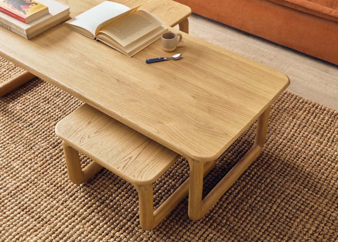 Nestmates Coffee Table Light Oak 5
