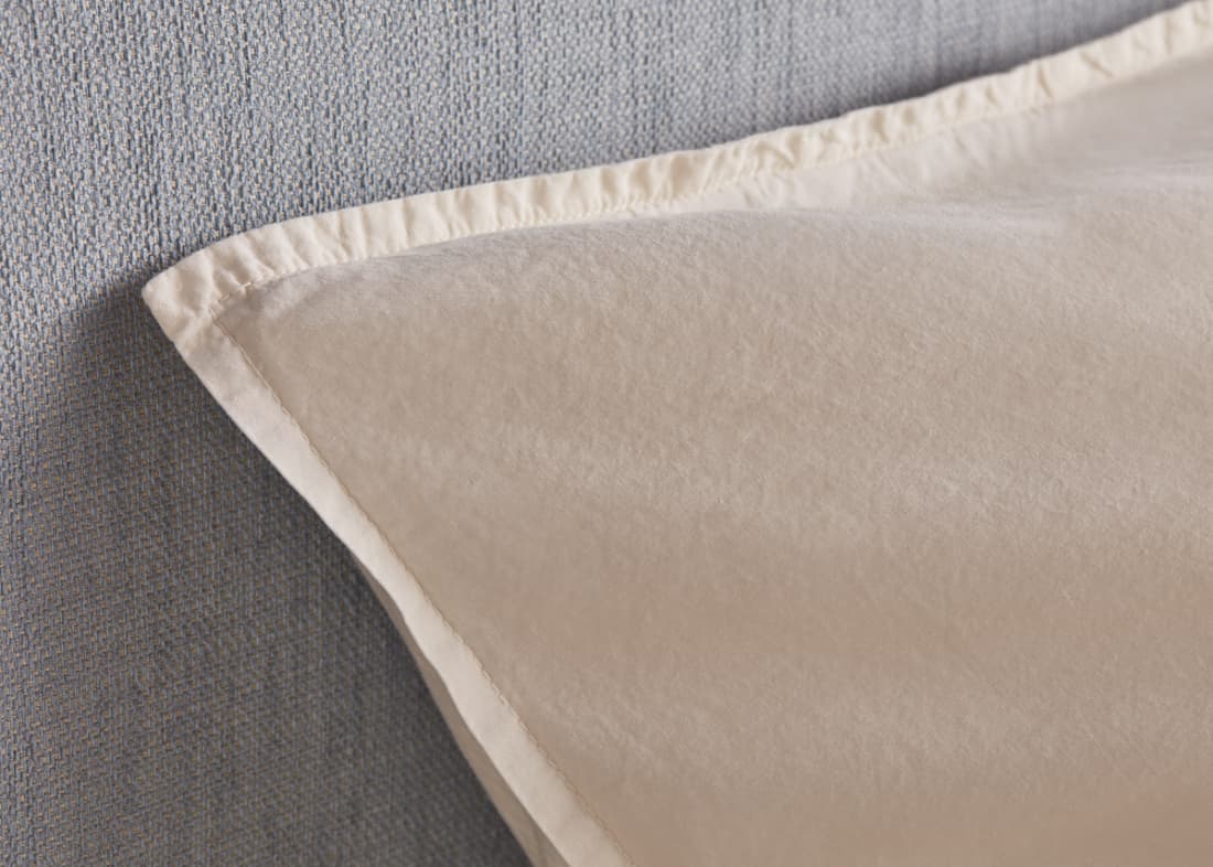 Easy Cotton Set of 2 Pillowcases in Oat Milk